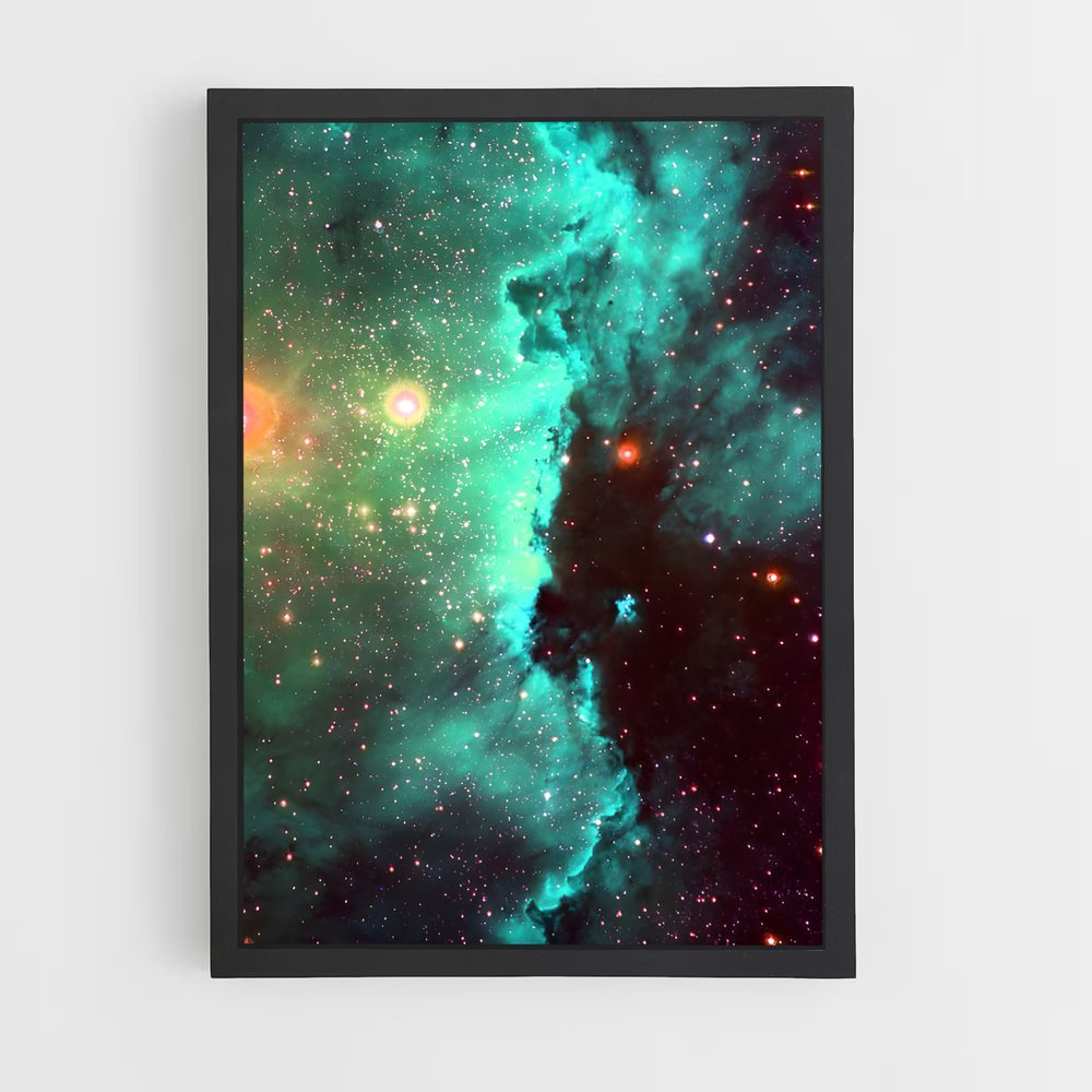 Poster Éclats de Taranuia – affiche Astronomie (vue 2)